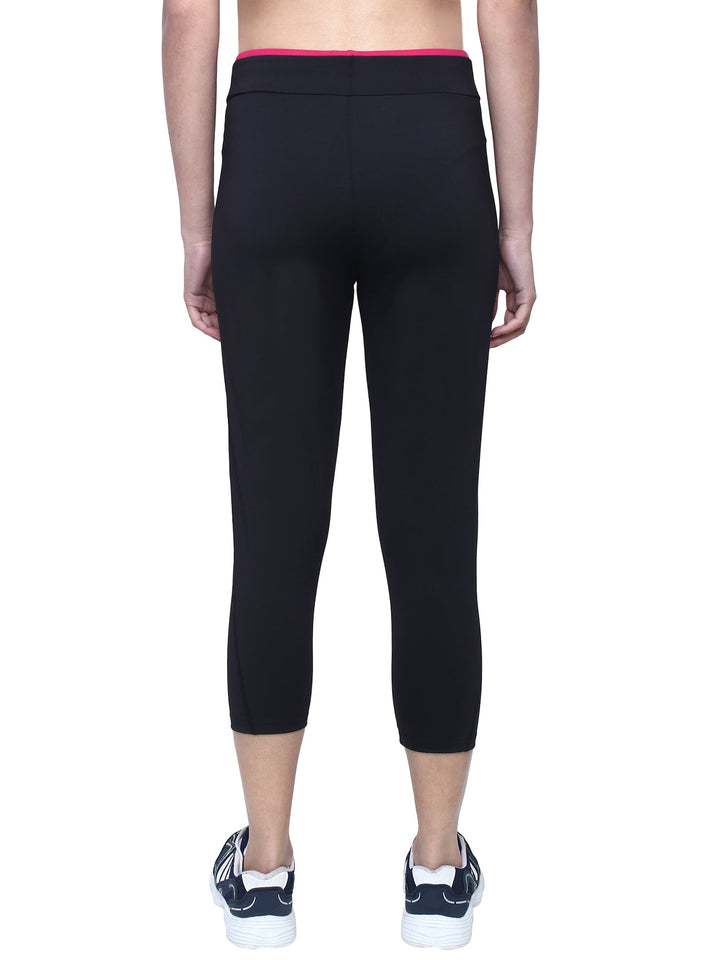 Women stretchable Activewear Capri for Gym, Yoga, Running-JAZZ