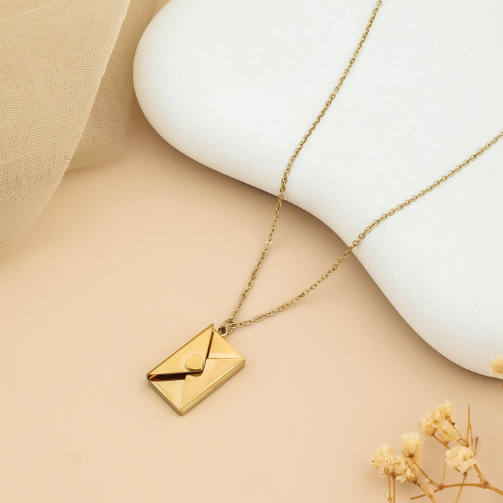 Love message box loket chain