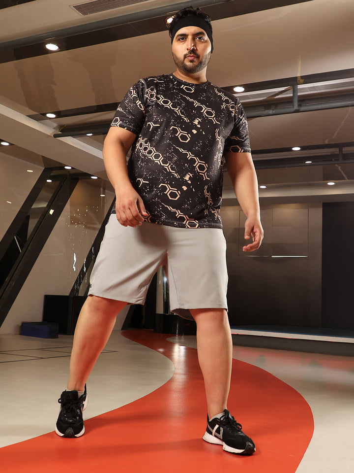Geometric Activewear T-Shirt