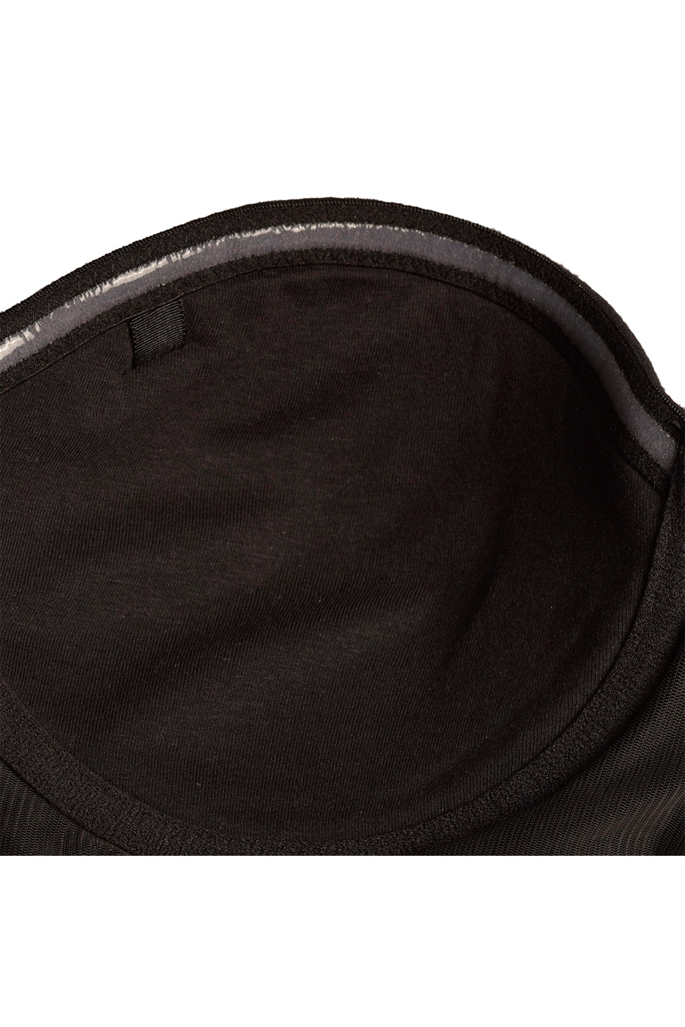 Plus Size Black Organic Cotton Bamboo Padded Strapless Bra