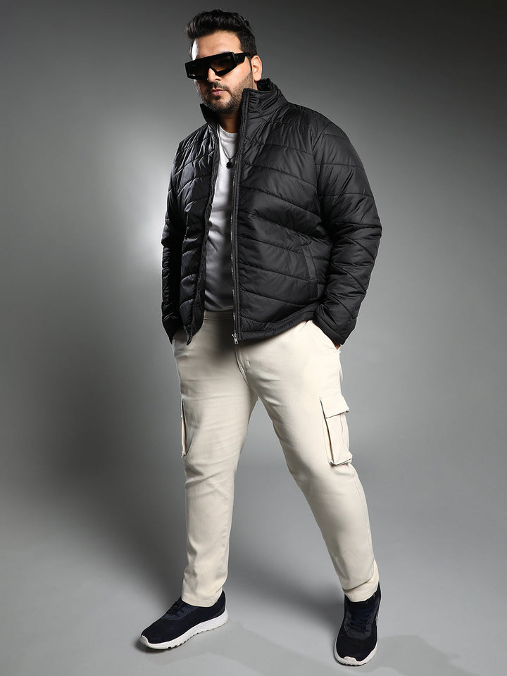 Chevron Quilted Jacket