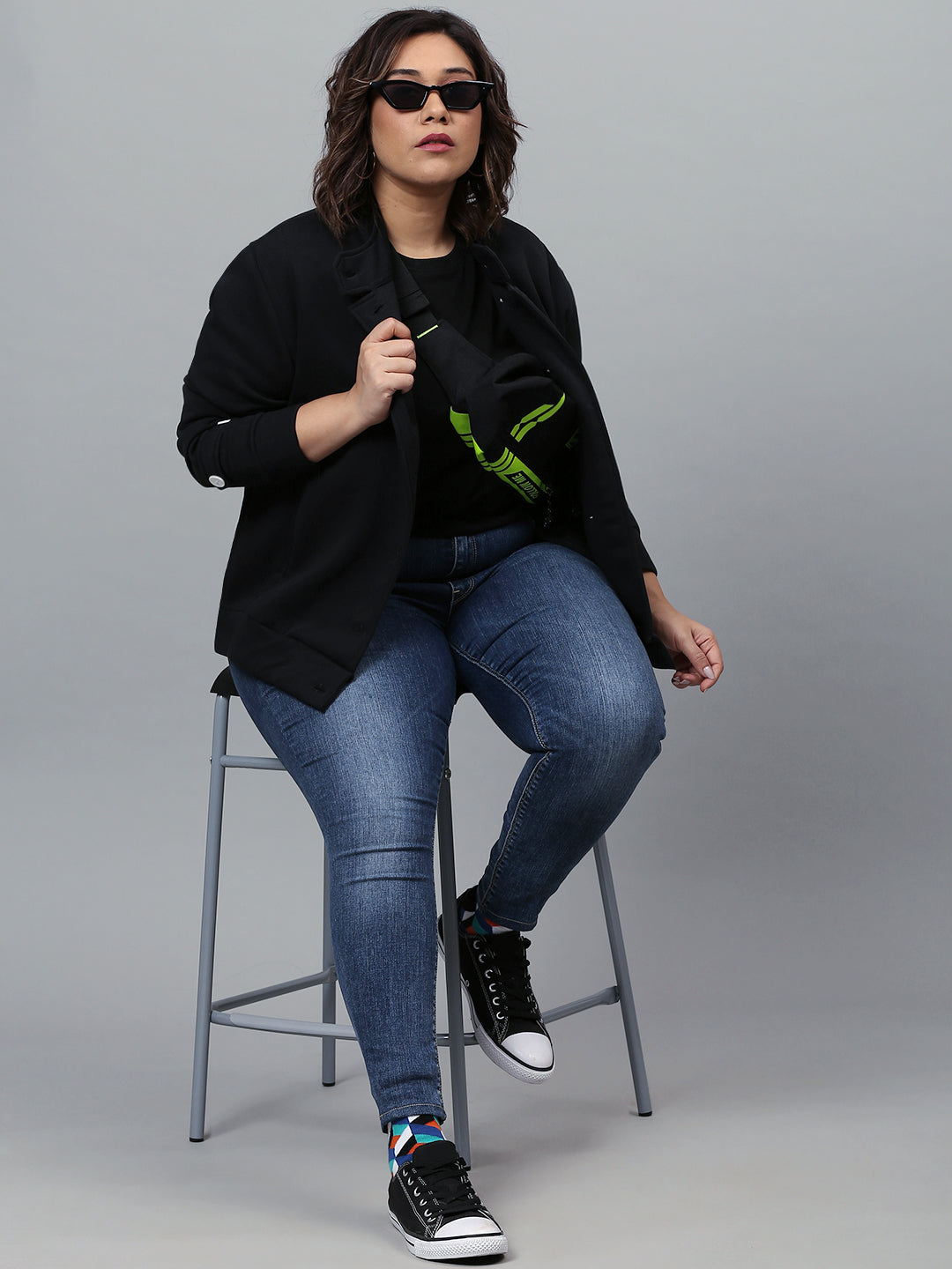 Solid Stylish Casual Jacket
