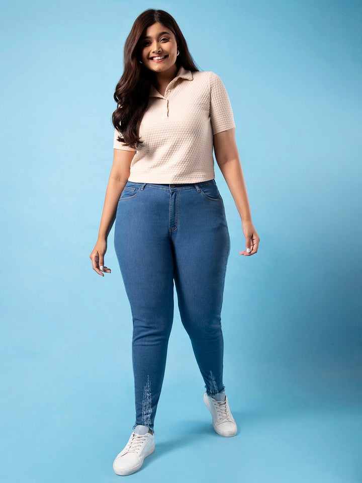 Stylish Casual Blue Jeans