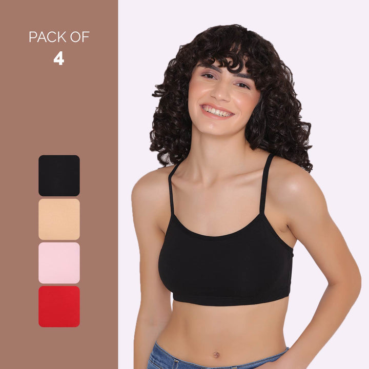 Teenagers Seamless multi-way Bra (Pack of 4)-LISA