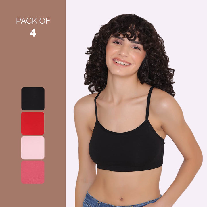 Teenagers Seamless multi-way Bra (Pack of 4)-LISA