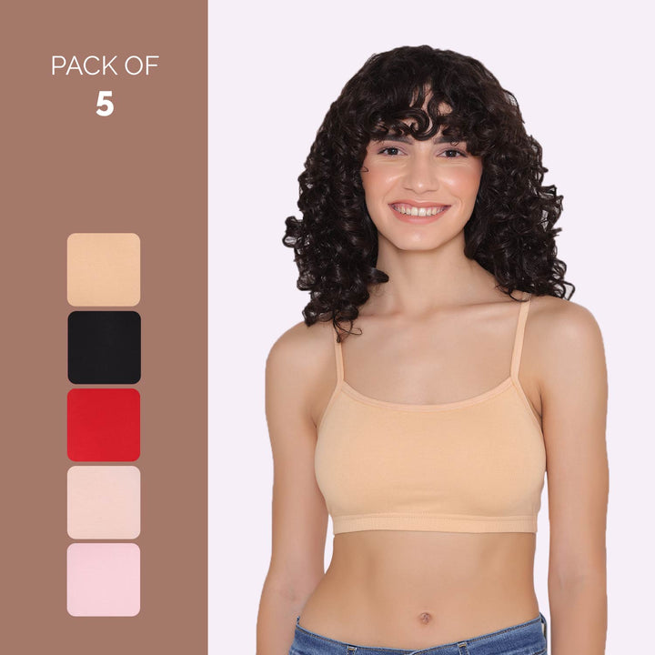 Teenagers Seamless multi-way Bra (Pack of 5)-LISA