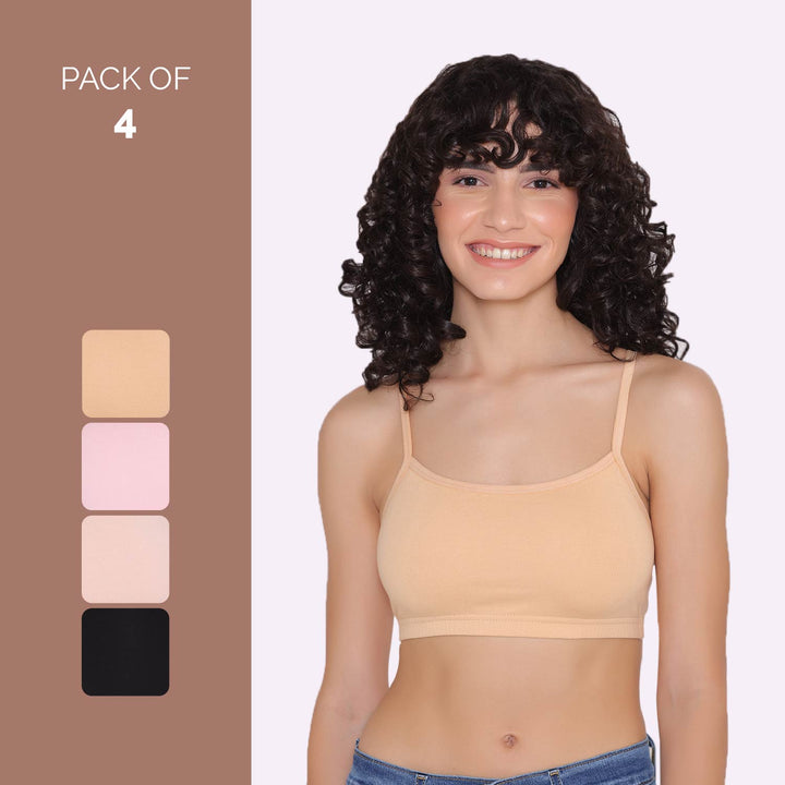 Teenagers Seamless multi-way Bra (Pack of 4)-LISA