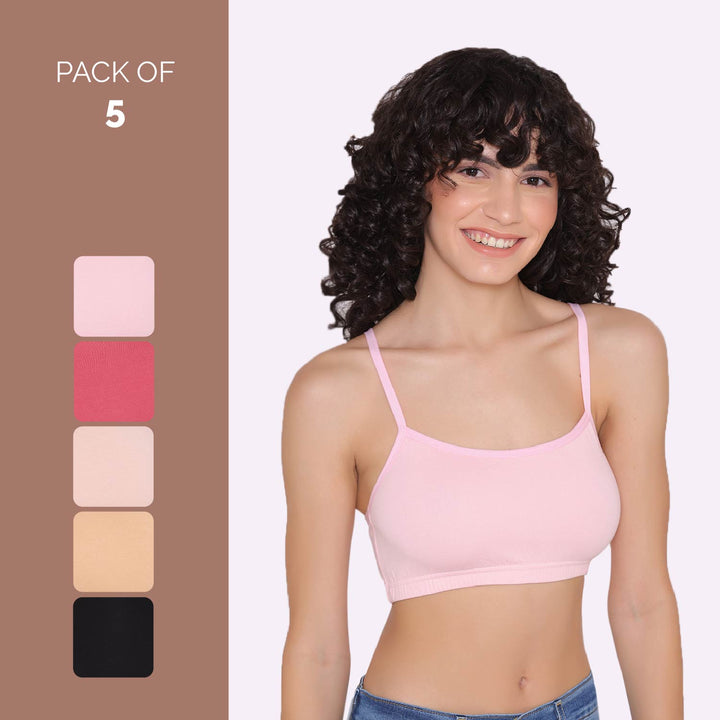 Teenagers Seamless multi-way Bra (Pack of 5)-LISA