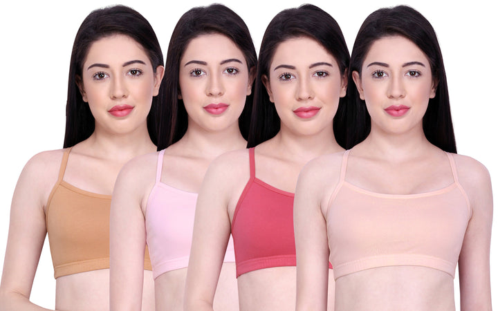 Teenagers Seamless multi-way Bra (Pack of 4)-LISA