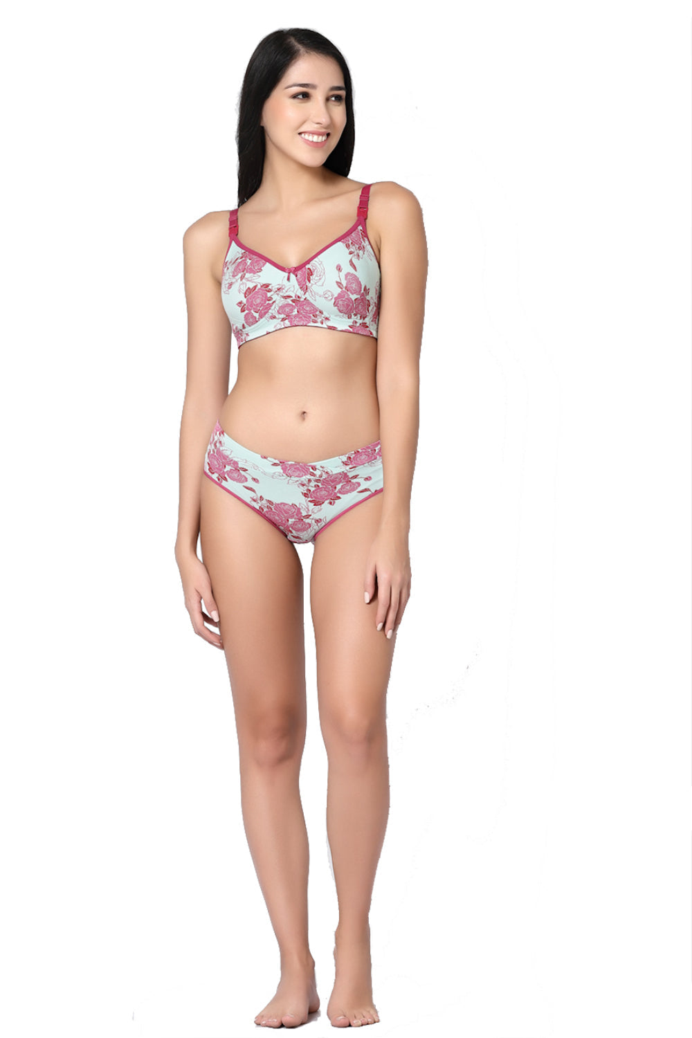 Organic Cotton Antimicrobial Soft feeding Bra-IMB005H