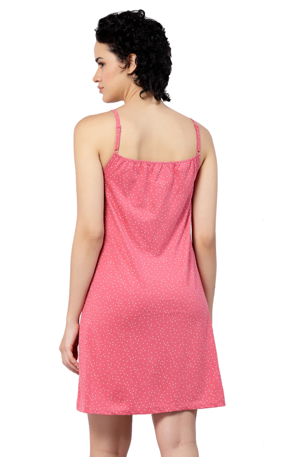 Organic Cotton Printed camisole-ISL055-Desert Rose