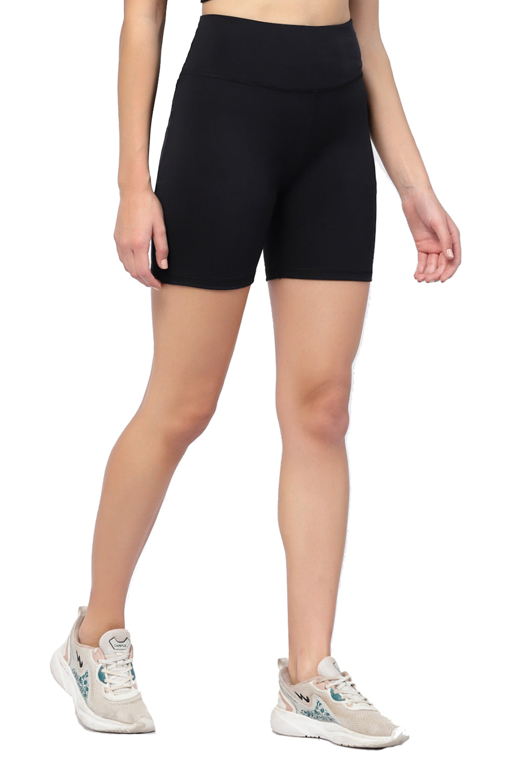 Recycled Polyester Activewear Shorts_ISL058-Black-