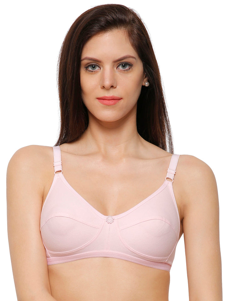 Women's Non Padded Non-Wired Regular Bra (Pack of 6)-ZOE