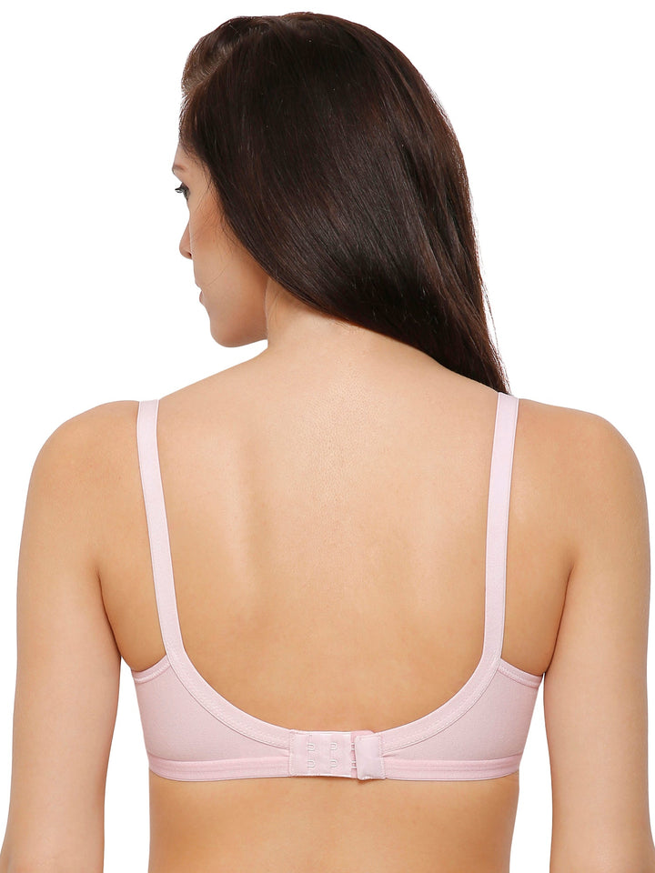 Women's Non Padded Non-Wired Regular Bra (Pack of 4)-ZOE