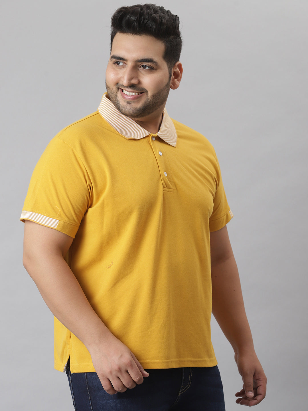 Solid Half Sleeve Casual T-Shirt