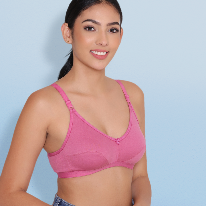 Women's Non Padded Non-Wired Regular Bra-Paris