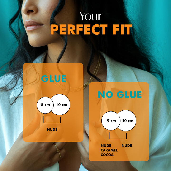 No Glue Reusable Nipple Covers