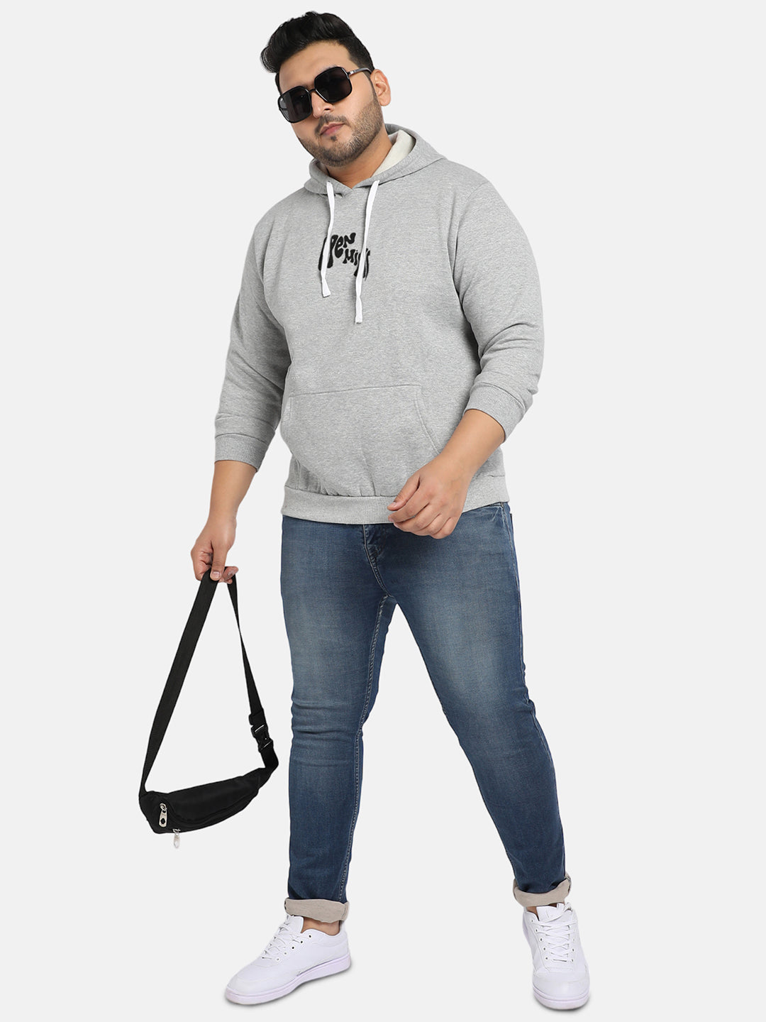 Grey Open Mind Hoodie
