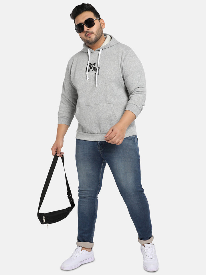 Grey Open Mind Hoodie