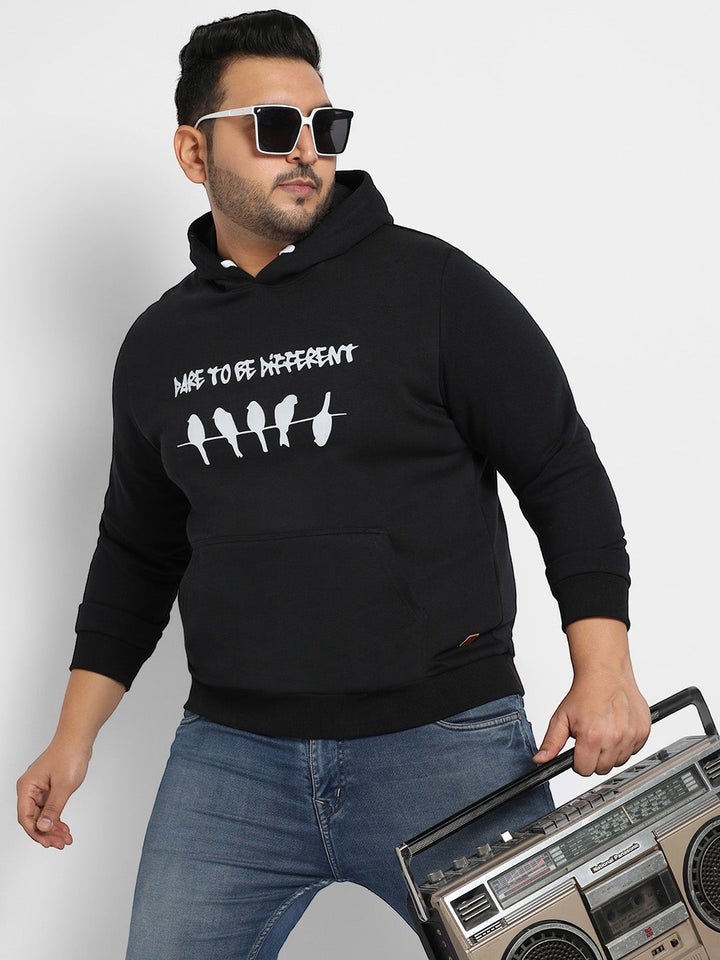 Jet Black Dare To Be Different Hoodie