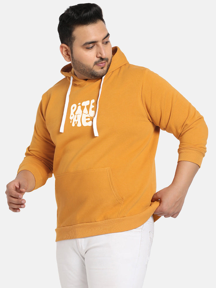 Mustard Yellow Bite Me Hoodie