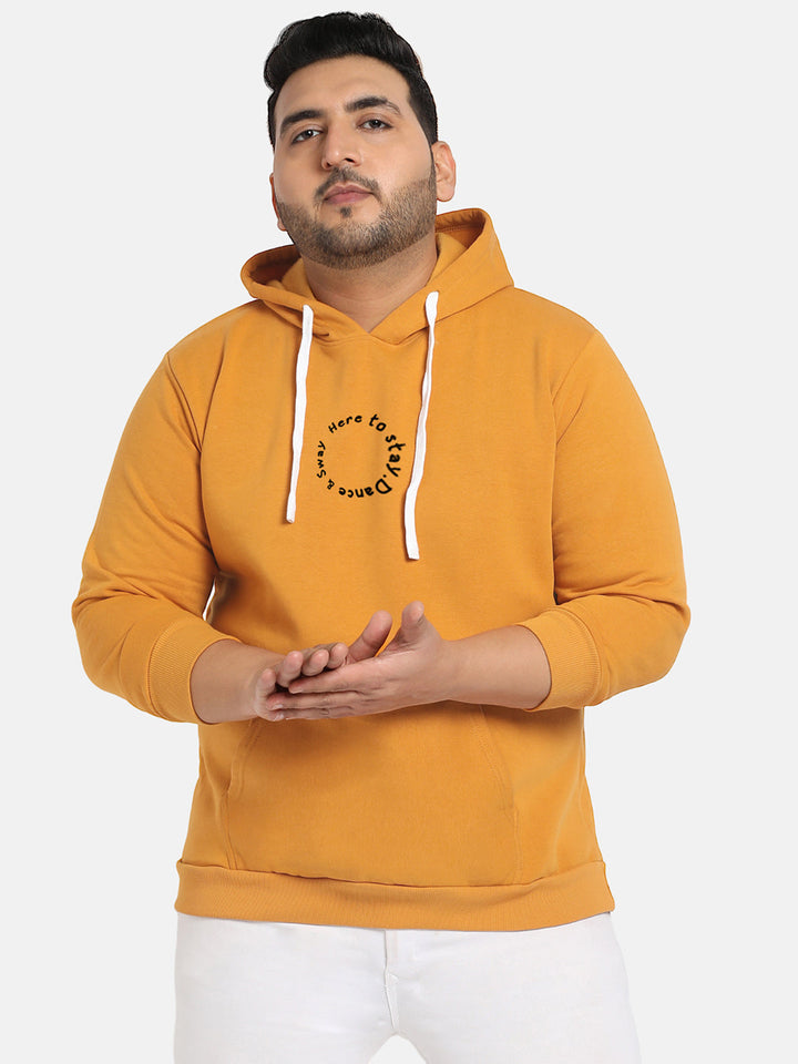 Mustard Yellow Earth Dance Hoodie