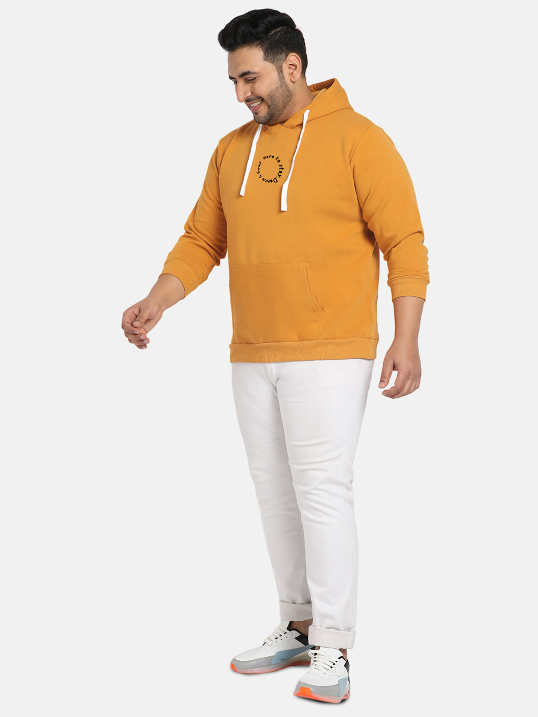Mustard Yellow Earth Dance Hoodie