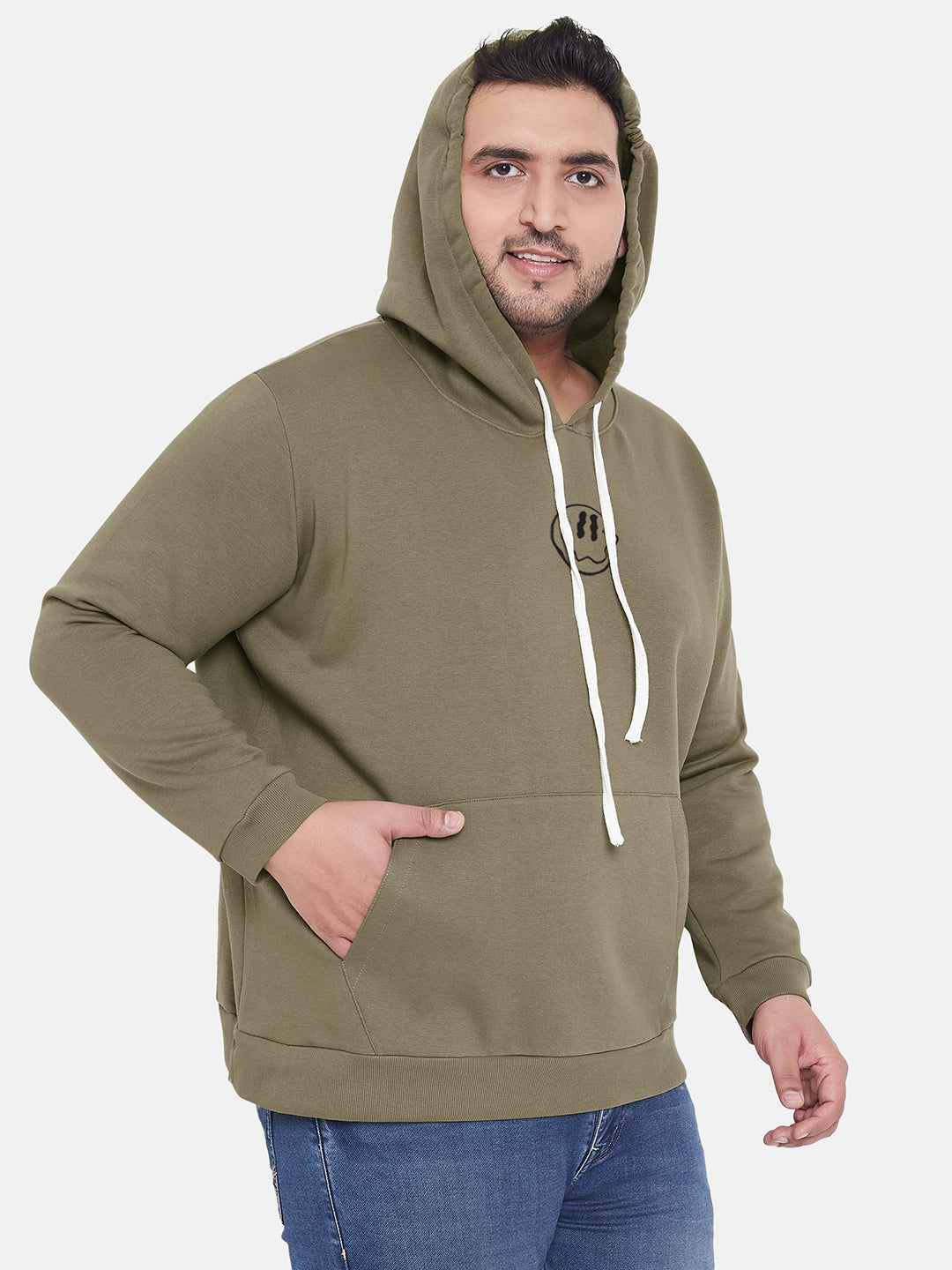 Olive Green Not In The Mood Hoodie
