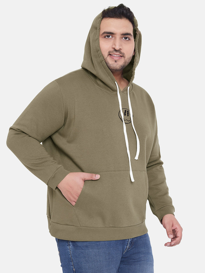 Olive Green Not In The Mood Hoodie