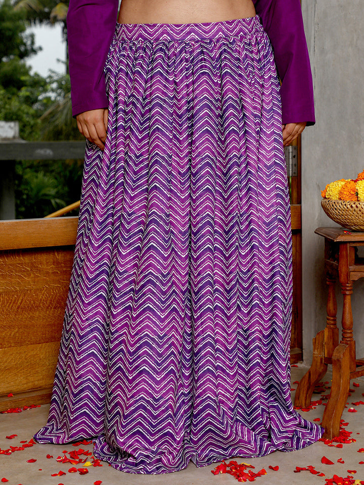 Chevron-Wrap Co-Ord Set