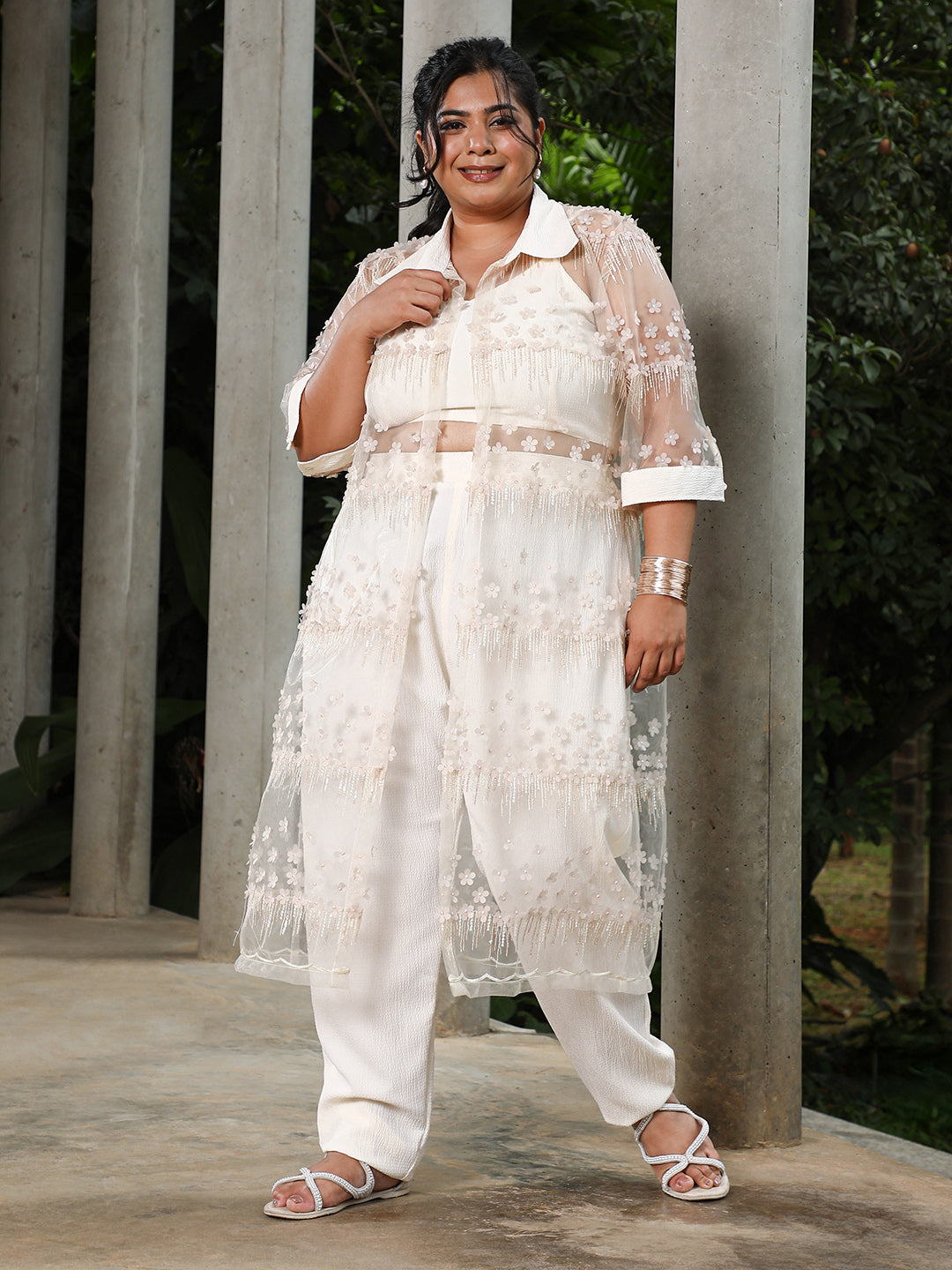 Applique Flora Co-Ord Set