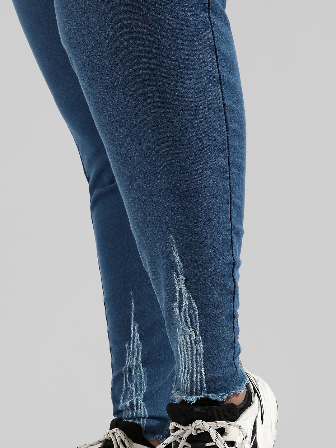 Solid Stylish Skinny Fit New Trend Denim Jeans