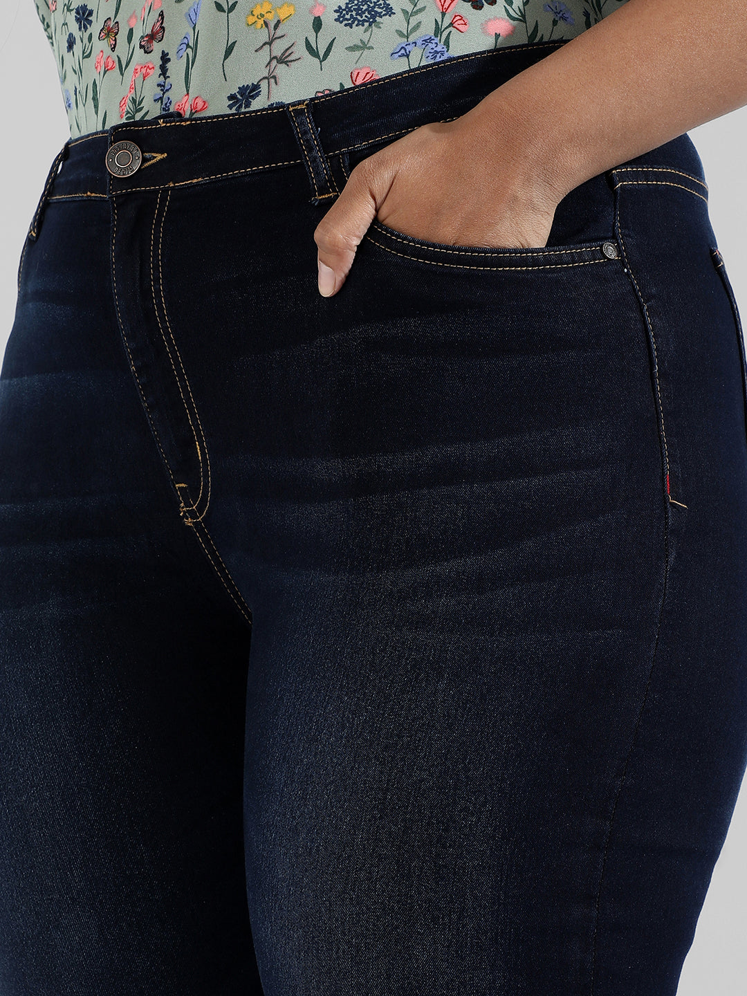 Solid Stylish Skinny Fit New Trend Denim Jeans