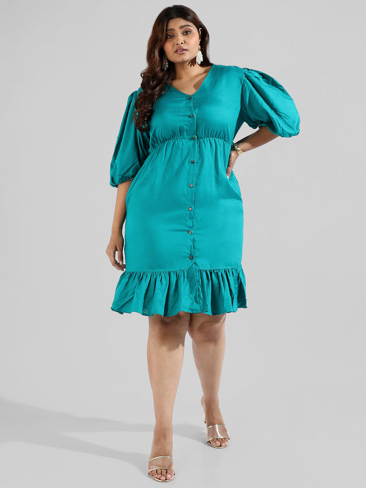 Solid Stylish Casual Dresses