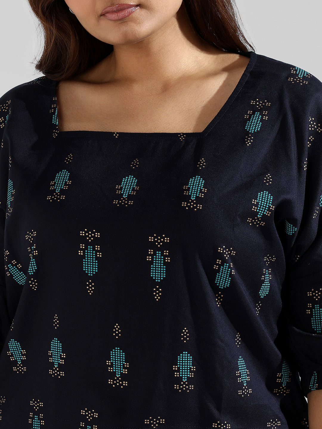 Floral Design Stylish Casual Tops