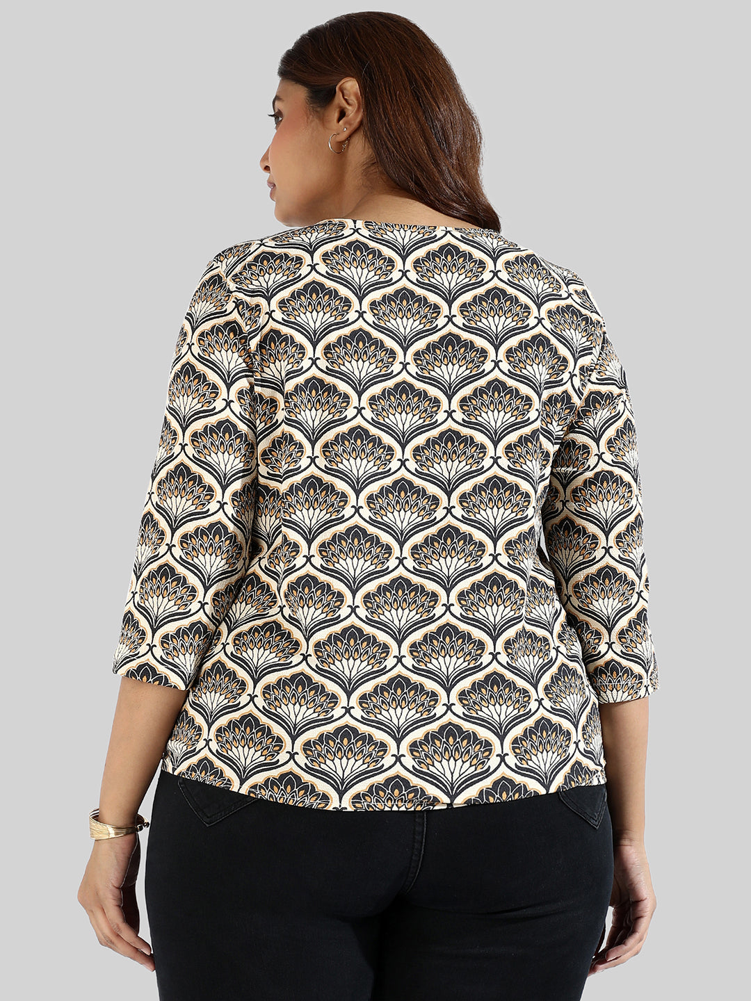 Graphic Design Casual Top
