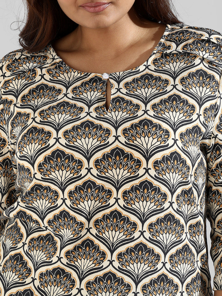 Graphic Design Casual Top