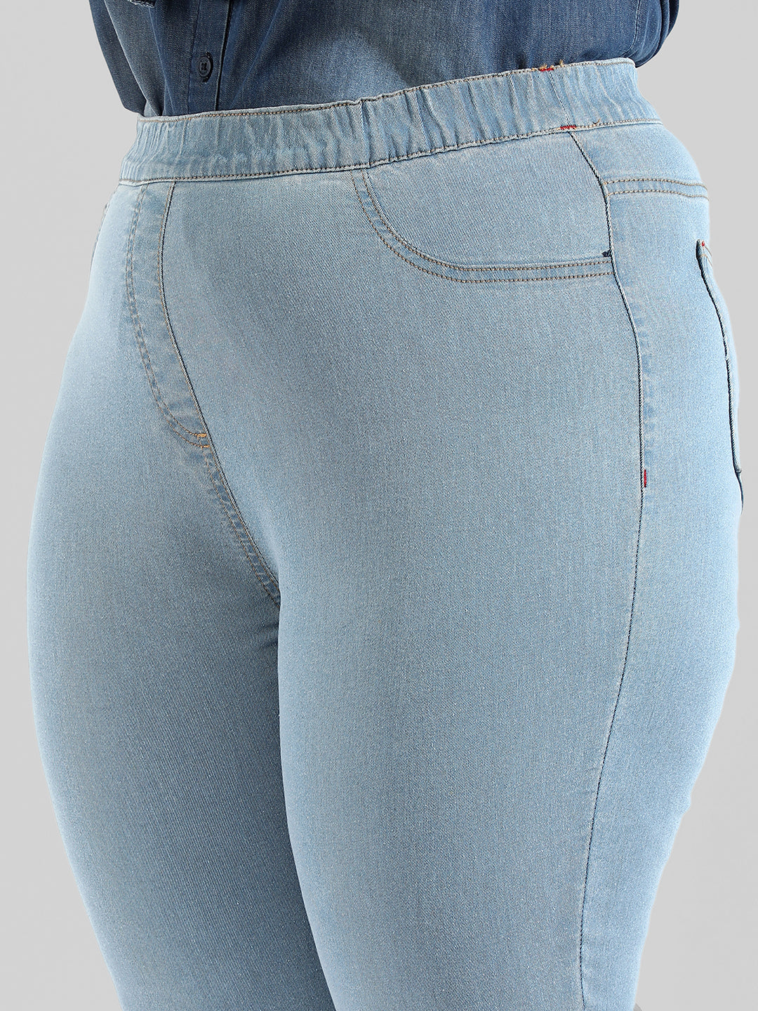 Solid Stylish Skinny Fit New Trend Denim Jeans