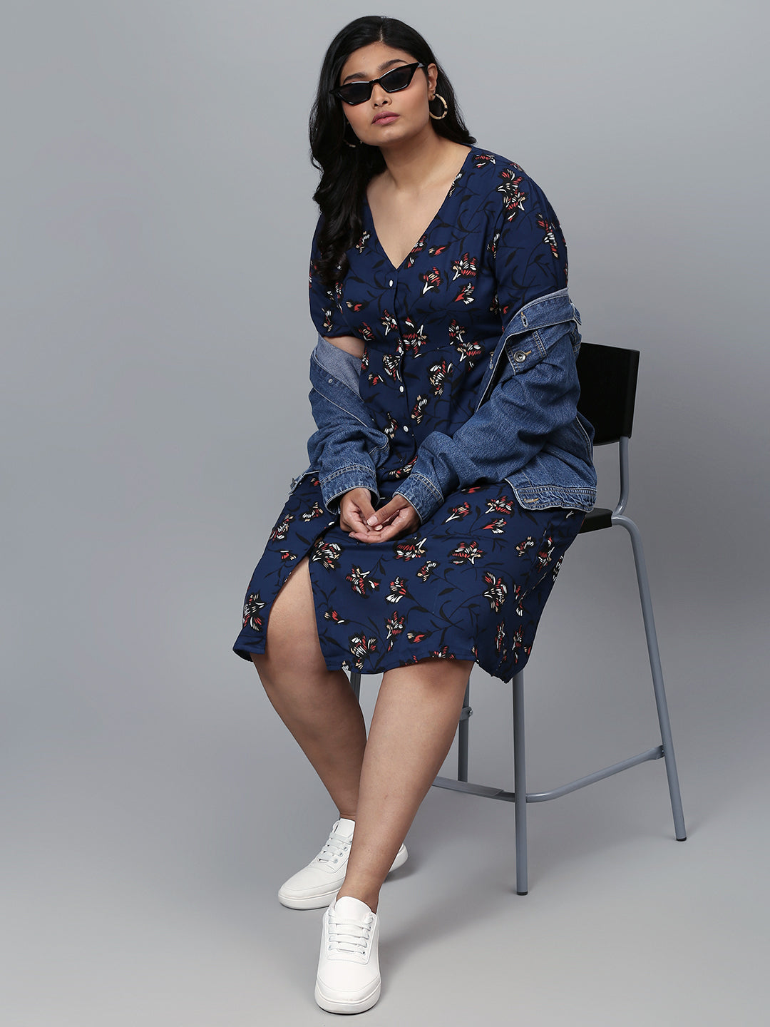 Floral Design Dress