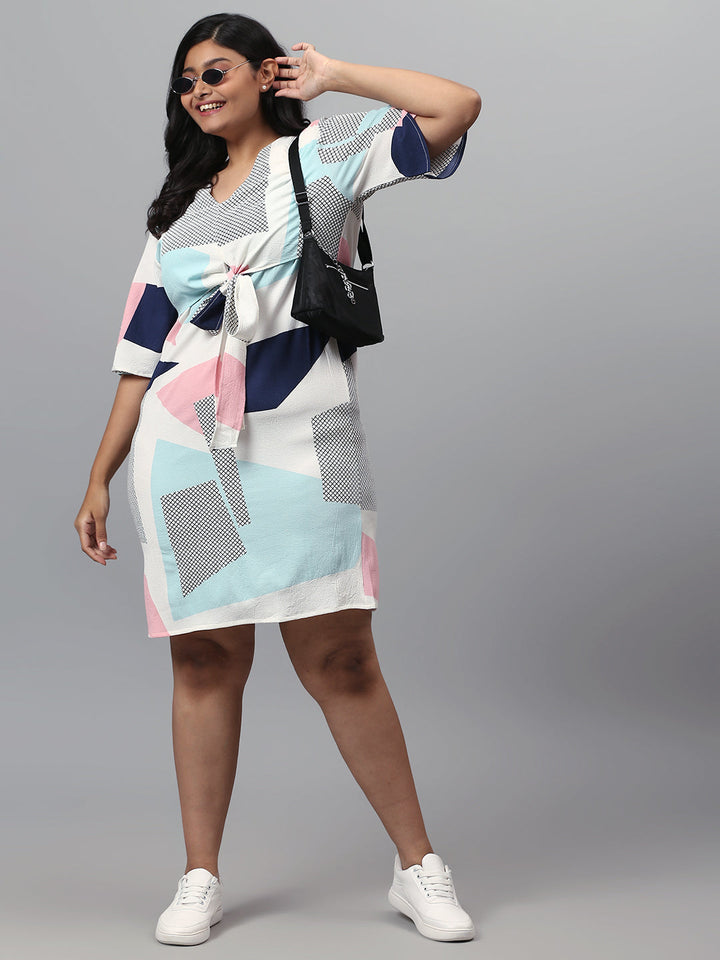 Self Design Dress