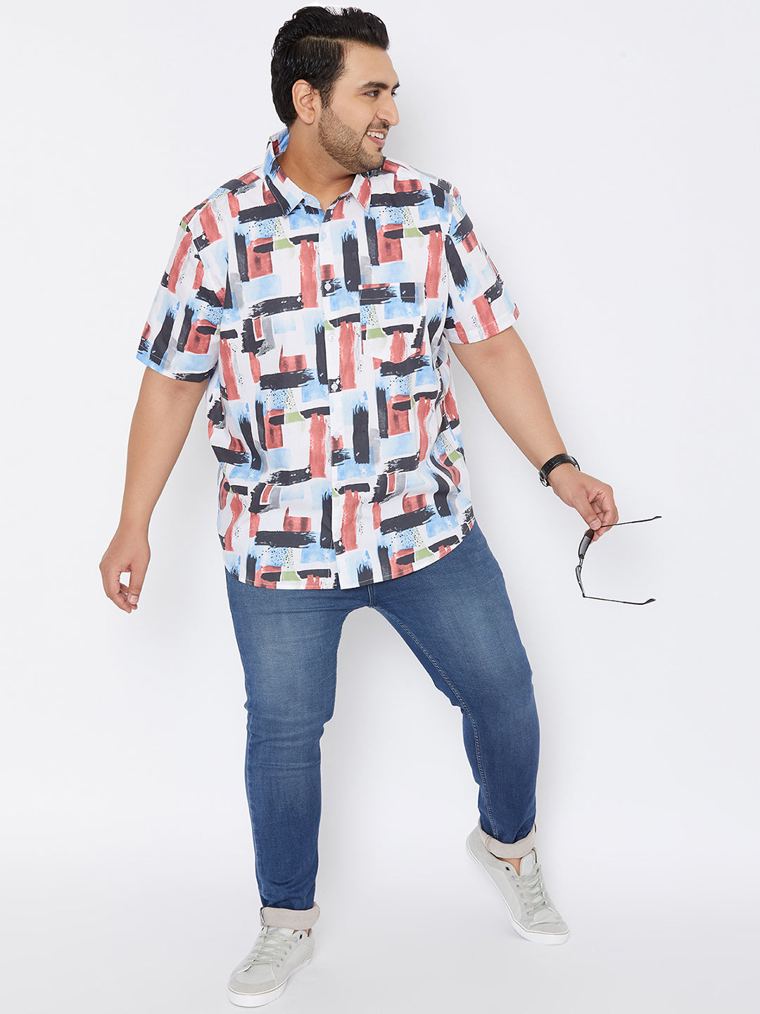 Graphic Design Half Sleeve Shirt