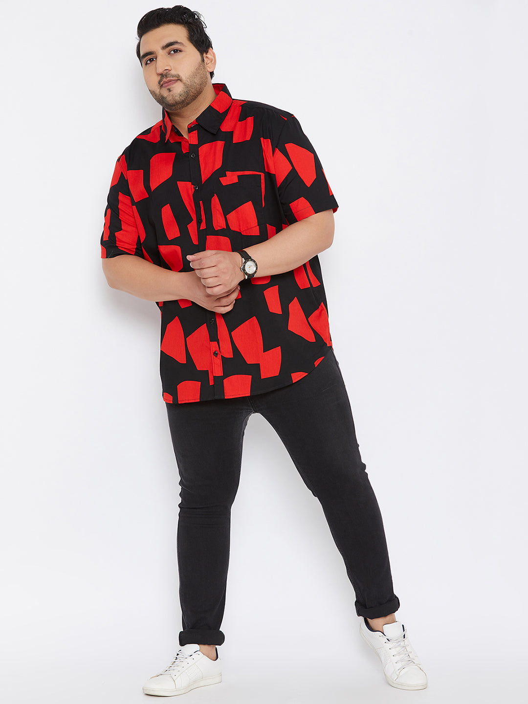 Graphic Design Half Sleeve Shirt