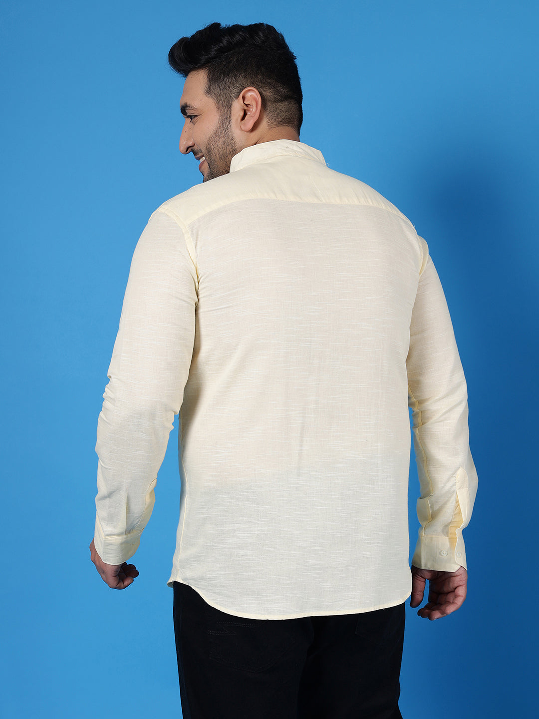 Solid Full Sleeve Casual Shirt