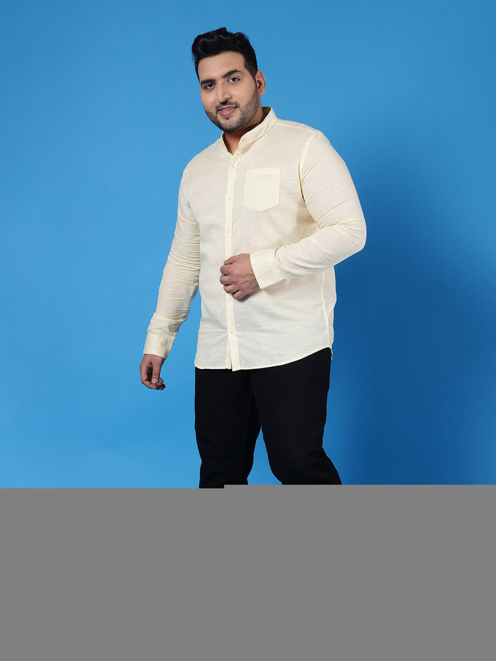 Solid Full Sleeve Casual Shirt