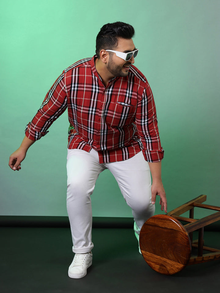Checks Full Sleeve Casual Shirt