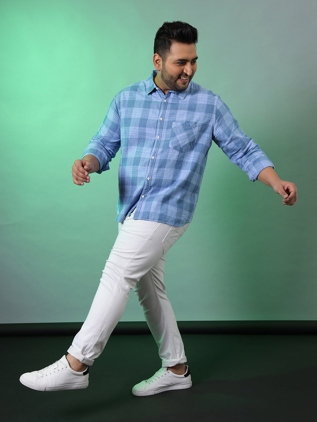 Checks Full Sleeve Casual Shirt