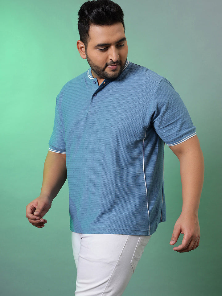 Solid Half Sleeve Casual T-Shirt