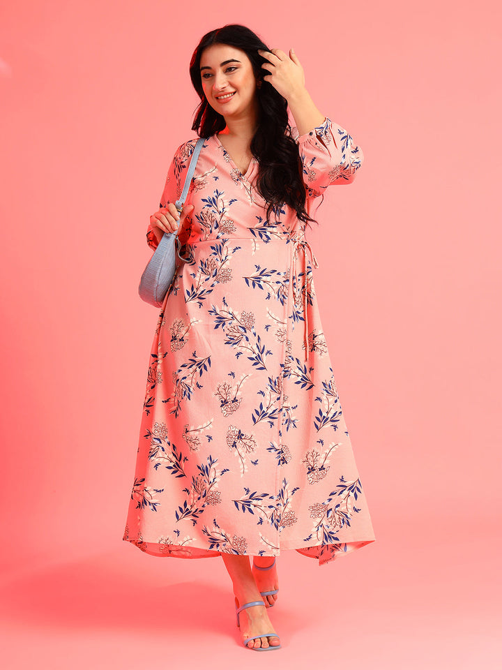 Floral Design Dress