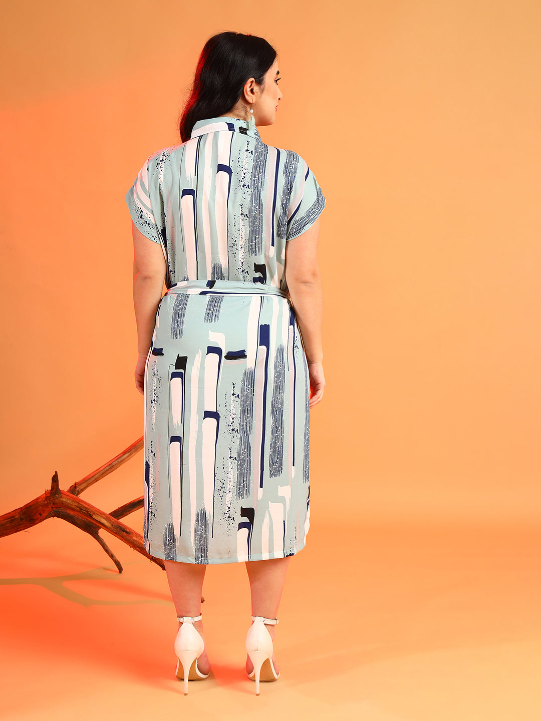 Floral Design Dress