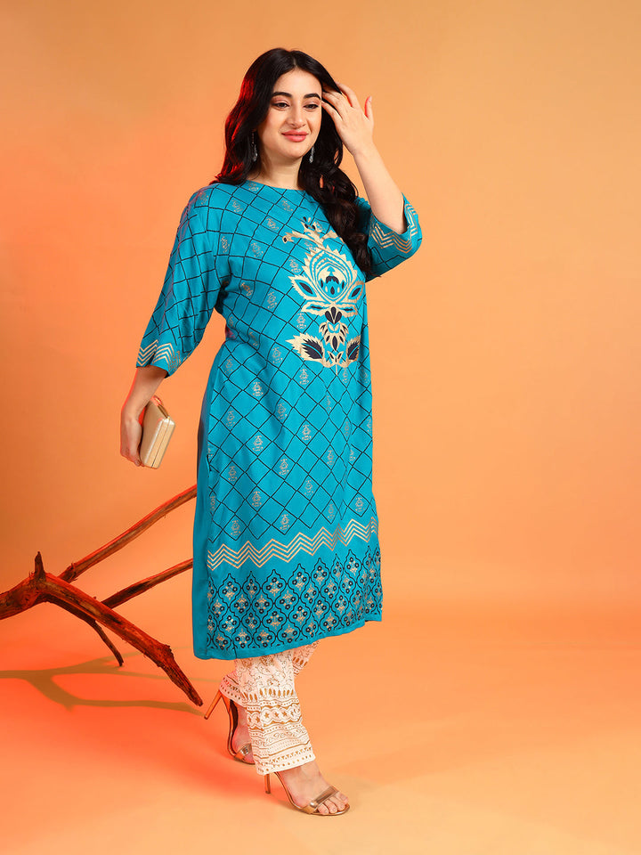 Self Design Casual Kurta Set